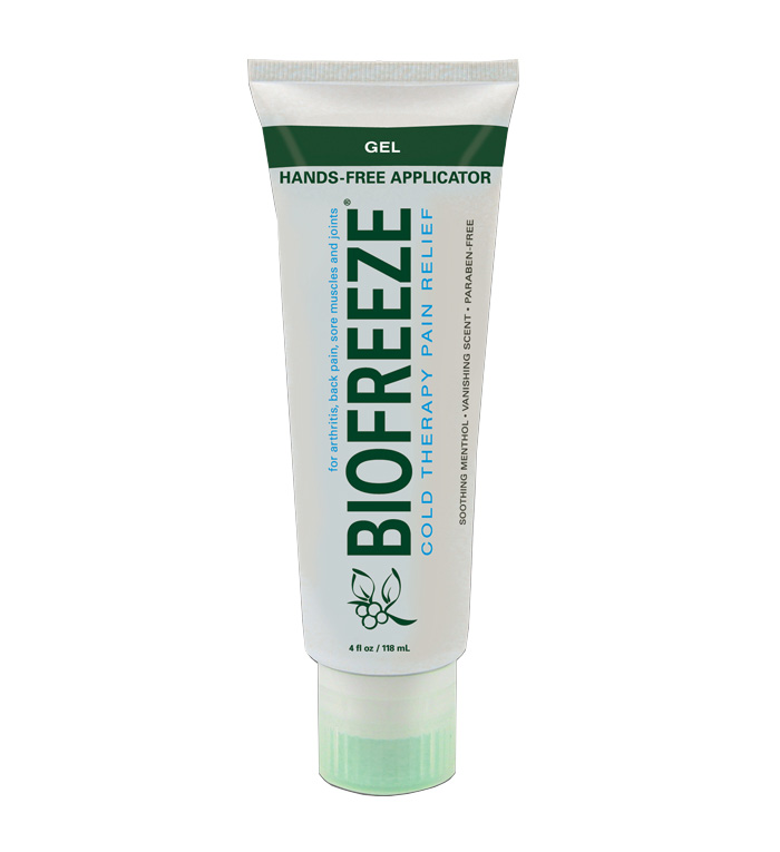 UPC 731124110213 product image for Biofreeze Pain Relieving Gel, Hands Free Applicator - 4oz Tube | upcitemdb.com