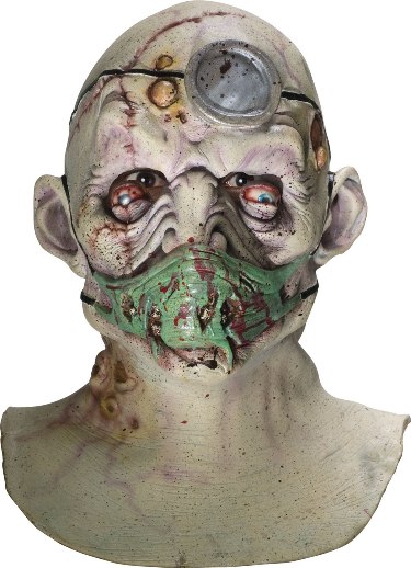Rubie's Costume Co Mens Scary Dead Zombie Doctor Halloween Costume Mask at Sears.com
