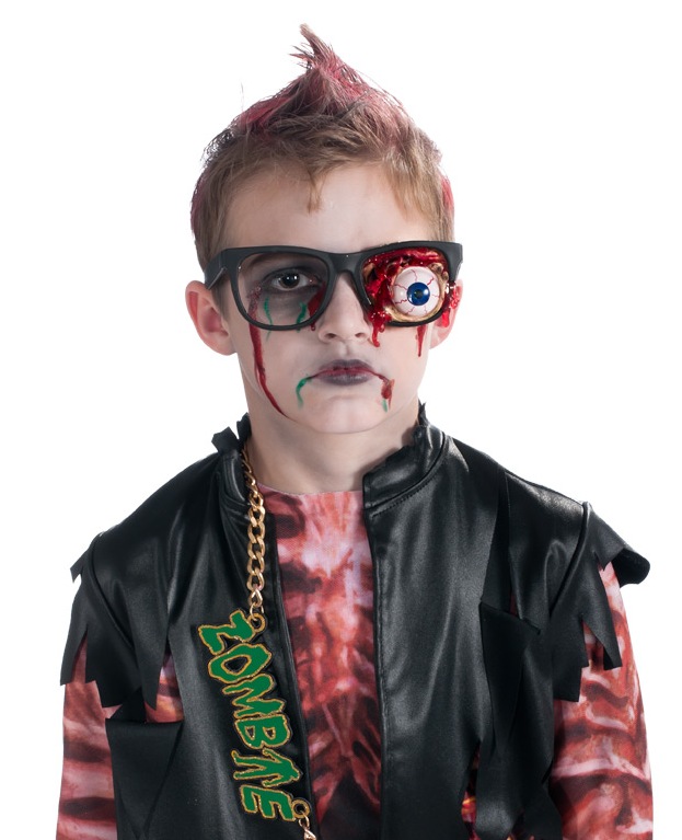 Rubie's Costume Co Kids Boys Girls Funny Gross Zombie Costume Eyeball Rubie's Costume Co Kids Boys Girls Funny Gross Zombie Costume Eyeball