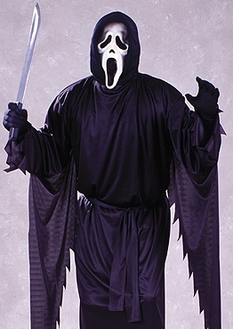 Fun World Scream Movie Ghost Face Scary Halloween Costume + Mask at Sears.com