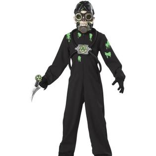 California Costumes Boys Nuclear Zombie Skeleton Glow Halloween Costume California Costumes Boys Nuclear Zombie Skeleton Glow Halloween Costume