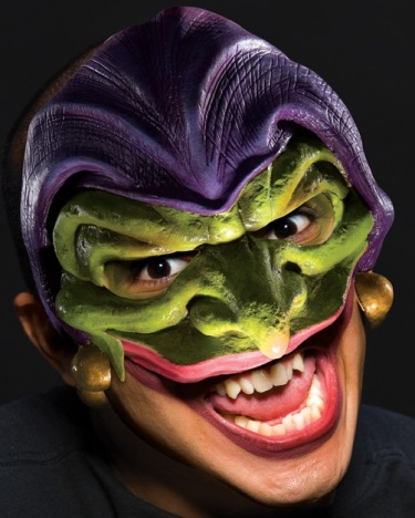 Rubie's Costume Co Scary Joker Evil Jester Vinyl Halloween Costume Mask at Sears.com