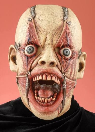 Forum Scary Tortured Ugly Man Adult Halloween Costume Mask at Sears.com