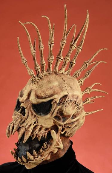 Forum Scary Spiked Skull Evil Skeleton Halloween Costume Mask at Sears.com