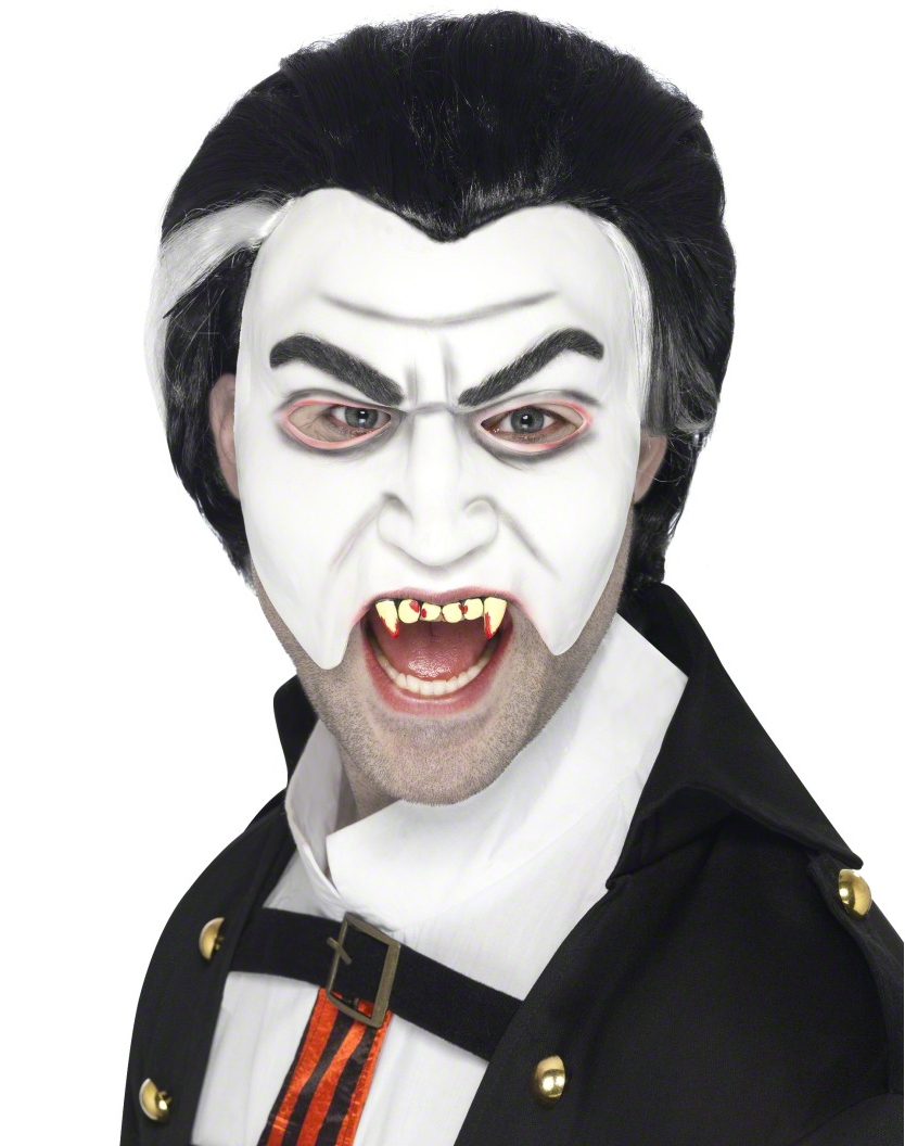 Smiffys Adult Scary Vampire Dracula Halloween Costume Half Mask at Sears.com