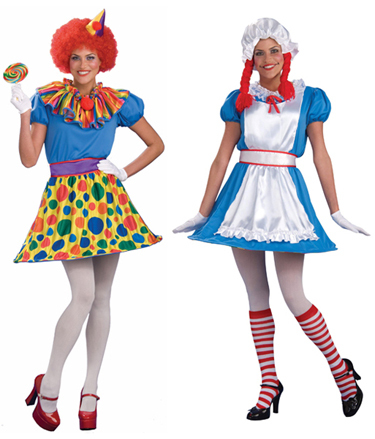 Forum Womens Ragdoll Reversible 2-IN-1 Clown Rag Doll Costume at Sears.com