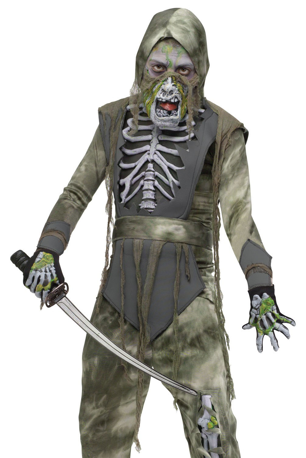 Fun World Costumes Kids Boys Zombie Ninja Halloween Costume Fun World Costumes Kids Boys Zombie Ninja Halloween Costume