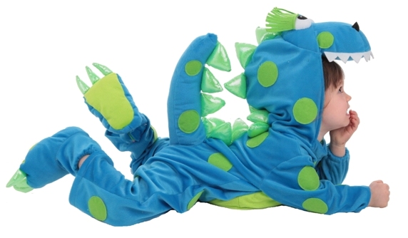 Princess Paradise Baby Blue Dragon Toddler Puff Plush Halloween Costume Princess Paradise Baby Blue Dragon Toddler Puff Plush Halloween Costume