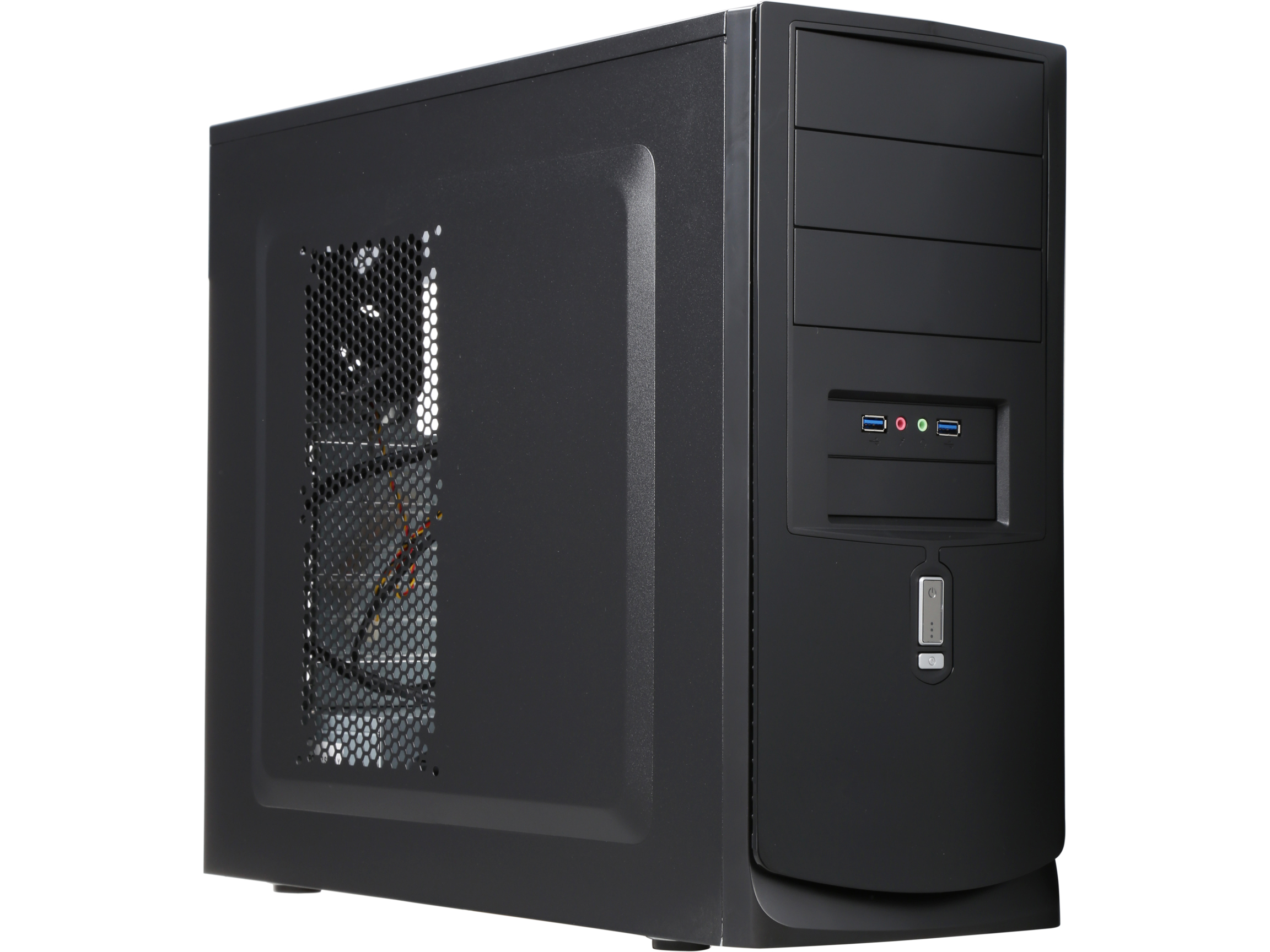 UPC 840951100011 product image for Rosewill I5-397-BK Glossy Finish ATX Mid Tower Computer Case with 450W Power Sup | upcitemdb.com