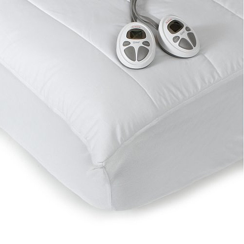 Sunbeam Therapedic Queen Size Heated Electric Warming Mattress Pad 140-Thread at Sears.com