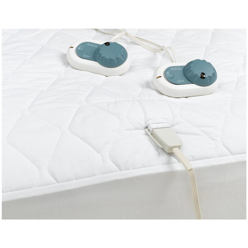 Sunbeam Heated Electric Mattress Pad 140 Thread Queen Size w/ Dual Controls at Sears.com