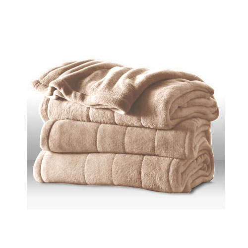 Sunbeam Channeled Microplush Electric Heated Blanket - Twin Full Queen King Size at Sears.com