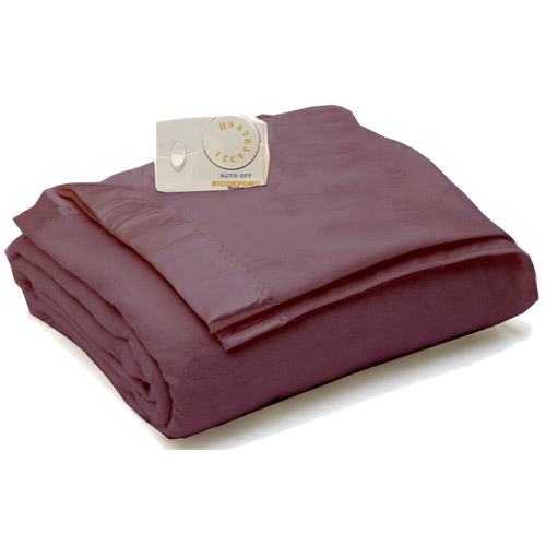 Biddeford Satin Edge Electric Heated Warming Blanket Twin Full Queen Sizes at Sears.com