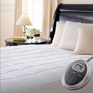 Sunbeam Sunbeam Slumber Rest Premium Quilted Heated Electric Mattress Pad Sunbeam Sunbeam Slumber Rest Premium Quilted Heated Electric Mattress Pad