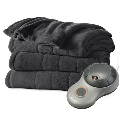 UPC 027045782791 product image for Sunbeam Channeled Microplush Electric Heated Blanket - Twin Full Queen King Size | upcitemdb.com