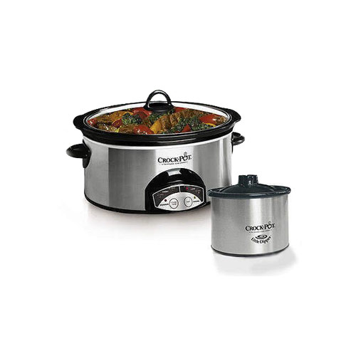Crock Pot SCVP659-SS 6.5 Qt Slow Cooker & Little Dipper at Sears.com