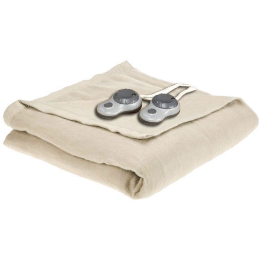 Sunbeam Queen Heated Electric Blanket Imperial Nights  Seashell at Sears.com