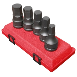 Sunex 3/4" DR. 5PC SAE IMPACT HEX DRIVER SET - SUN4506 at Sears.com
