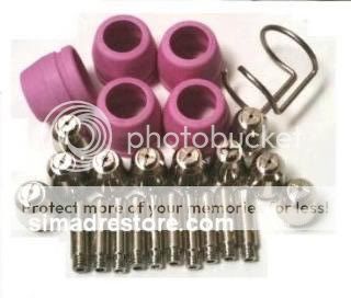 SIMADRE CONSUMABLES for WSD-60(P) & PILOT ARC PLASMA CUTTER CUTTING TORCH