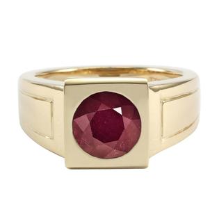 THE TANZANITE SHOP 14K Exquisite Ruby Men's Ring (NEW ARRIVAL) THE TANZANITE SHOP 14K Exquisite Ruby Men's Ring (NEW ARRIVAL)