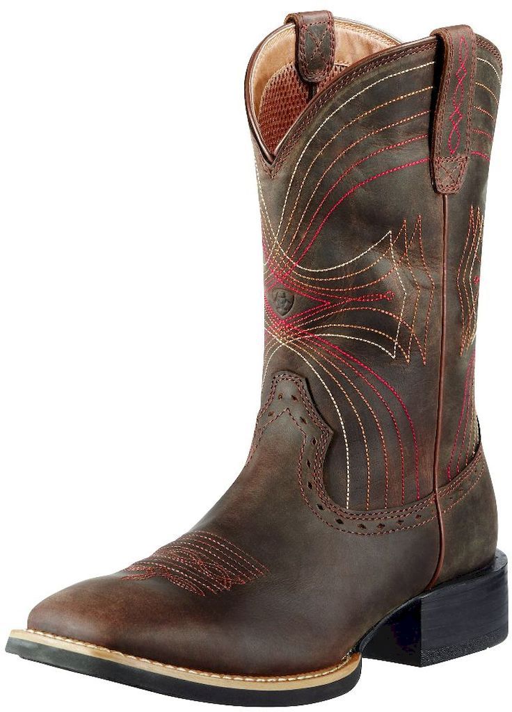 Ariat Western Boots Mens Cowboy Sport Toe Dist Brown 10010963 at Sears.com