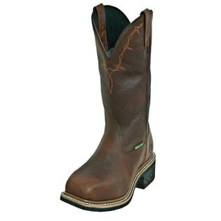John Deere Work Boots Mens Leather Steel Toe MET Copper Kettle JD5375 John Deere Work Boots Mens Leather Steel Toe MET Copper Kettle JD5375