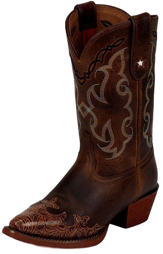 Tony Lama Western Boots Girls Kids Vaquero Stitched Pointed Tan LL301 Tony Lama Western Boots Girls Kids Vaquero Stitched Pointed Tan LL301