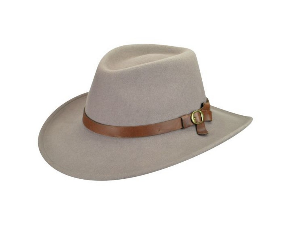 Bailey Western Outback Hat Mens Eustace Leather Hatband Buckle W15LFD
