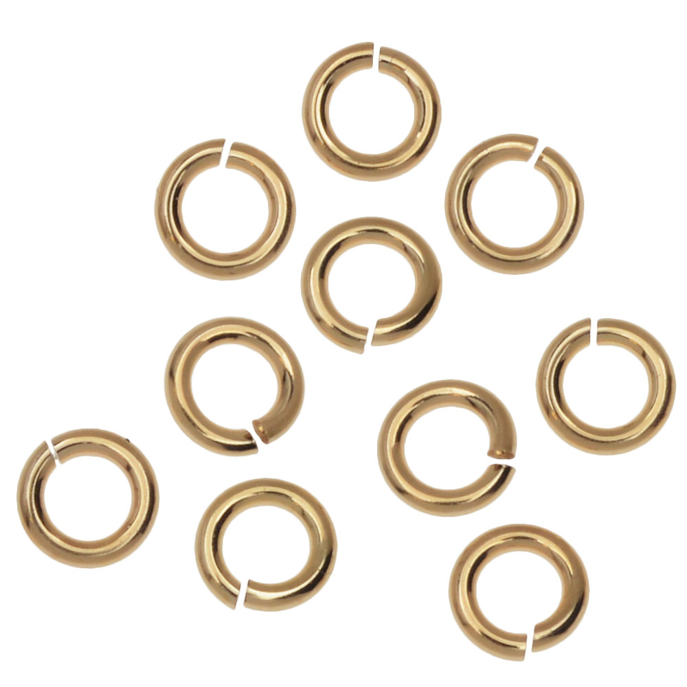 Beadaholique Gold Filled Jump Lock Jump Rings 4mm 20 Gauge (10) at Sears.com