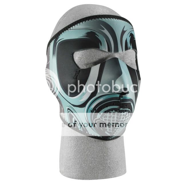 Zan Headgear ZANheadgear Black/Green Neoprene Gas Face Mask at Sears.com