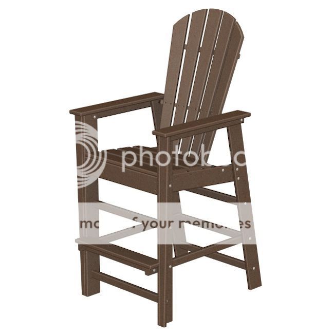 Backyard Nature Products All Weather Adirondack Bar Chair - Camel at Sears.com