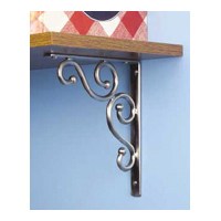 STANLEY HARDWARE 7X8 Deco Black Shelf Bracket By Stanley Hardware at Sears.com