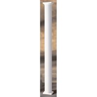 Afco Industries 6Inx8Ft Rnd Wht Alum Column  By Afco Industries at Sears.com