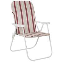 Worldwide Sourcing Folding Sling Chair Burg/Bge By Worldwide Sourcing at Sears.com
