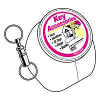 UPC 029069752019 product image for Pull Apart Keyring 3In, KT117 (Pack of 75) | upcitemdb.com