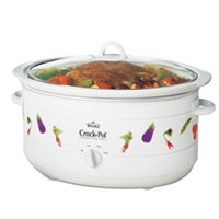 Rival Company 7Qt White Oval Crock Pot By Rival Company at Sears.com