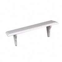 KNAPE & VOGT MFG CO 7-1/2X35 White Wood Shelf Kit  By Knape & Vogt Mfg Co at Sears.com
