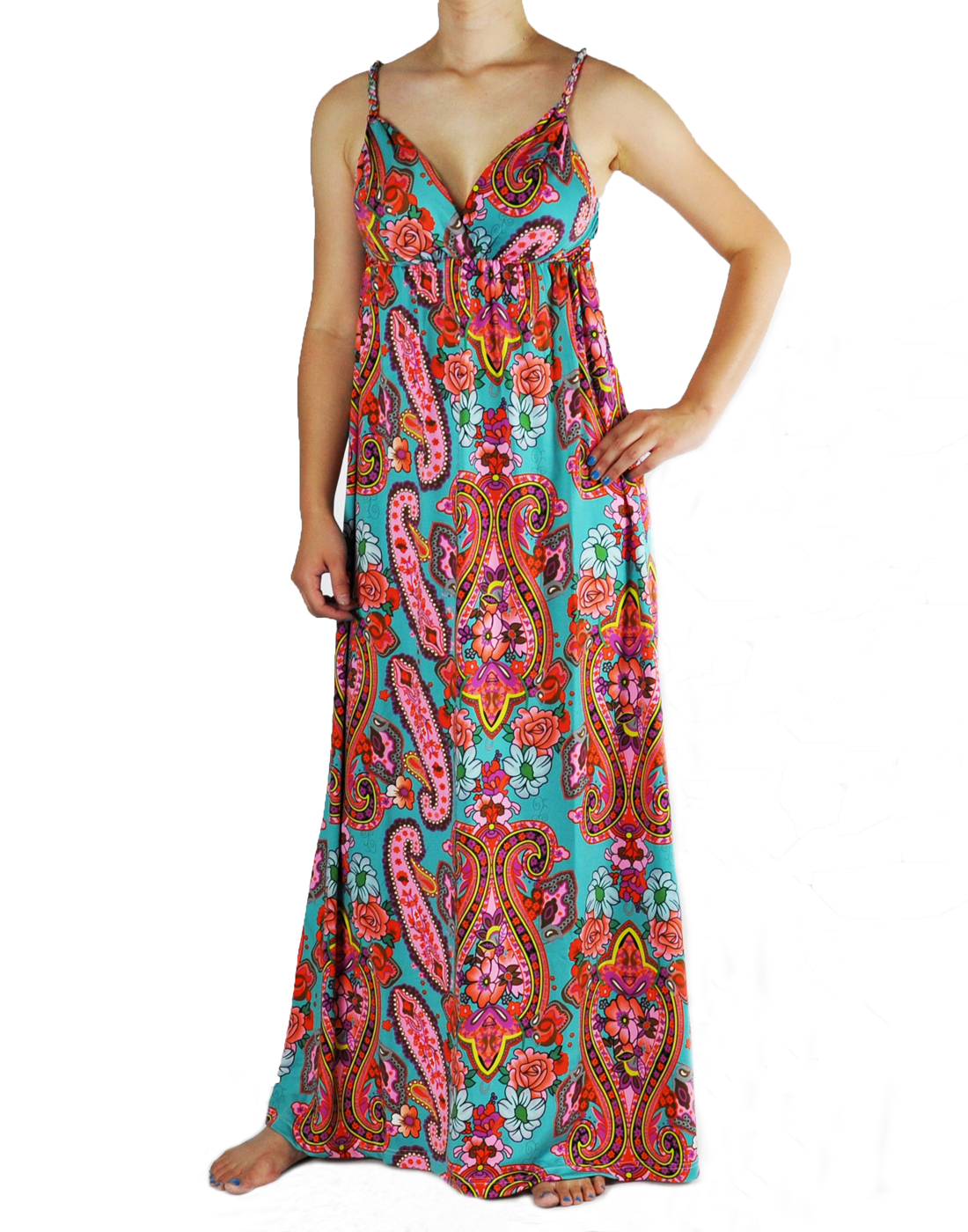 ... King Smocked Womens Spring Long Summer Maxi Dress M-XL at Sears