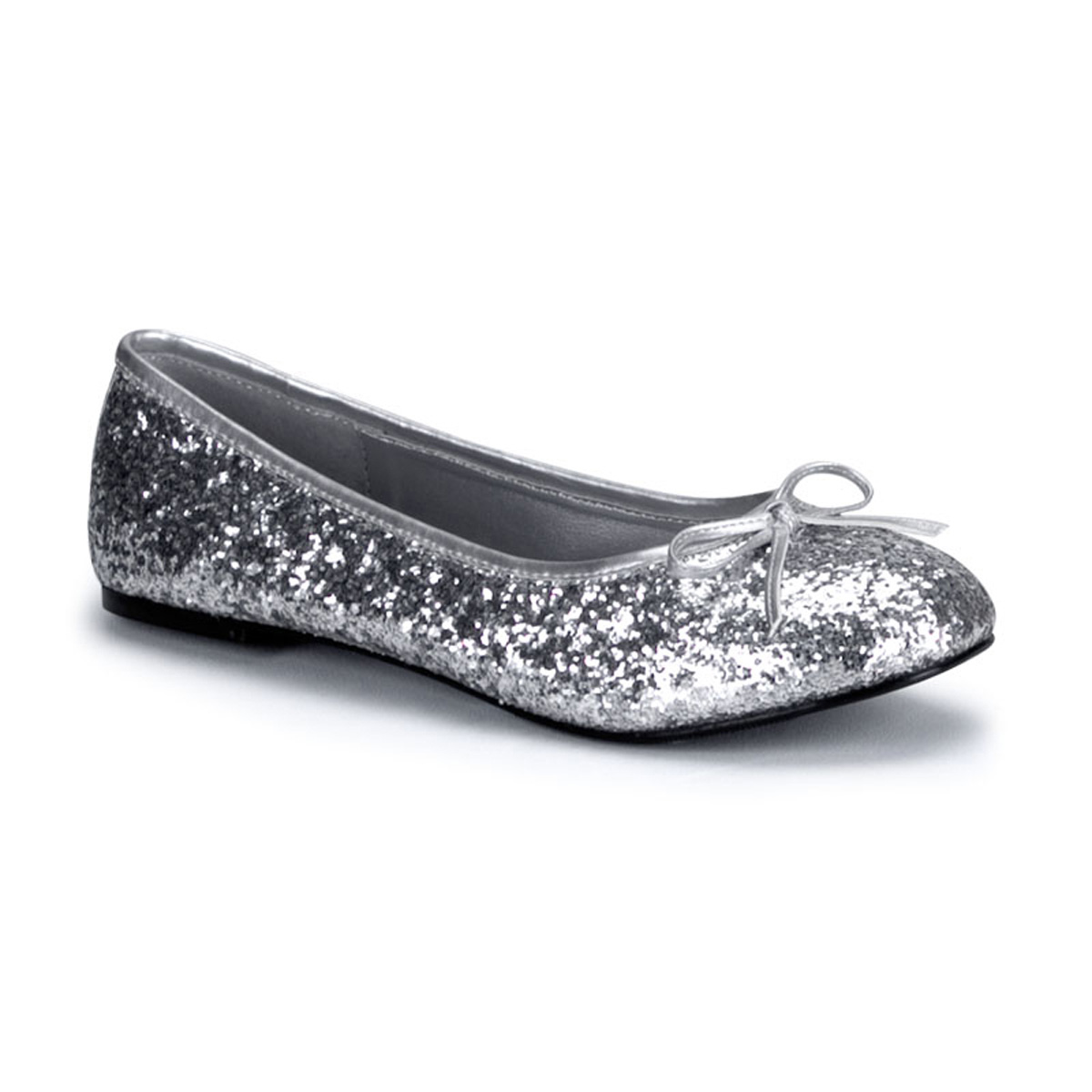 PLEASER Star-16G Women's Silver Glitter Flats Shoes at Sears.com