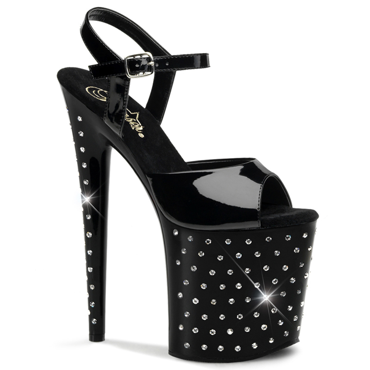 Pleaser STARDUST-809/B/M Rhinestone Dancer Shoes Heels at Sears.com