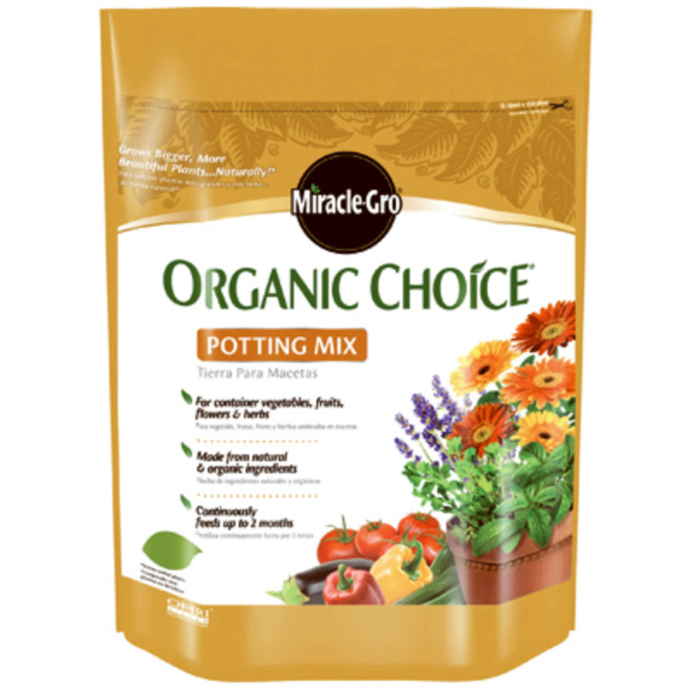 Scotts Growing Media 72978510 Organic Choice Potting Mix, 8-Qt. - Quantity 1