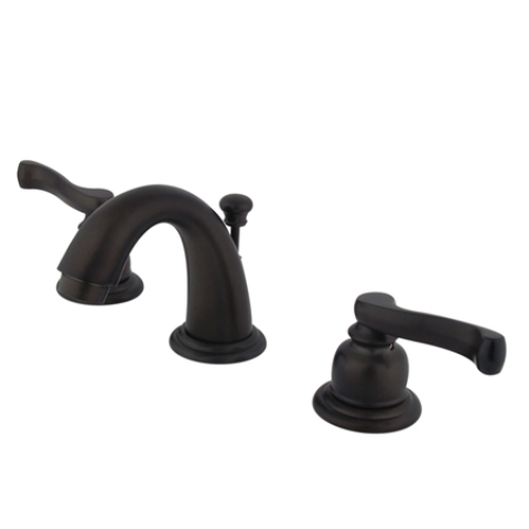 Kingston Brass KB915FL Magellan Mini Widespread Lavatory Faucet w/Pop-Up Bronze Kingston Brass KB915FL Magellan Mini Widespread Lavatory Faucet w/Pop-Up Bronze