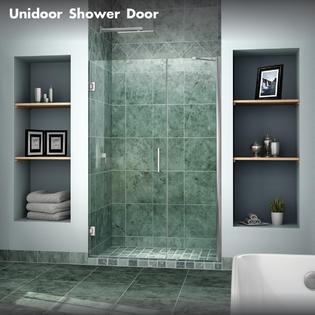 DreamLine SHDR-20397210-01 UNIDOOR Frameless 39-40 inch Adjustable Shower Door DreamLine SHDR-20397210-01 UNIDOOR Frameless 39-40 inch Adjustable Shower Door