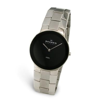 Skagen Men's Black Face Bracelet Watch 430LSXB at Sears.com