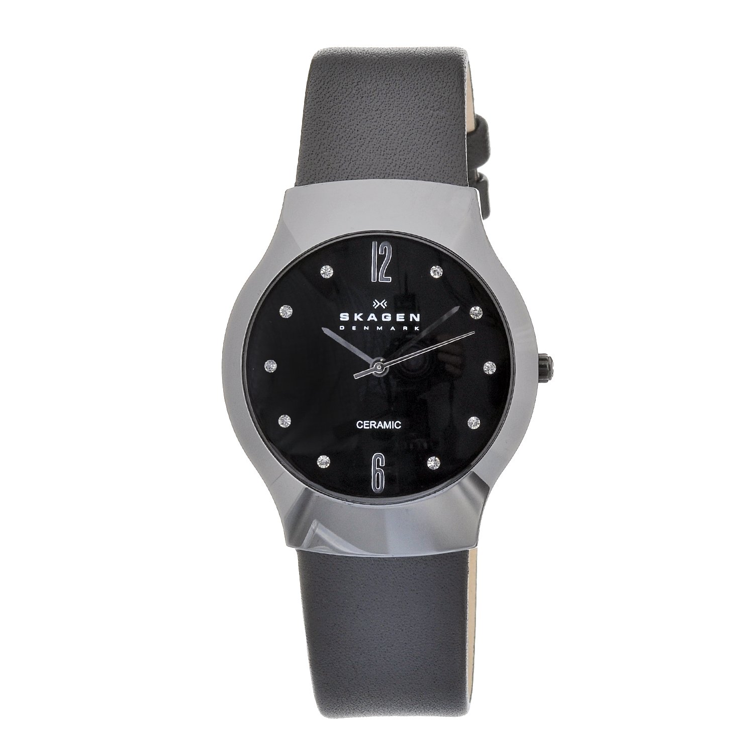Skagen Women's 817SBLBC Quartz Ceramic Black Dial Watch at Sears.com