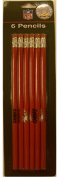 Ddi Kansas City Chiefs 6 Pack Pencils(Pack of 48) at Sears.com