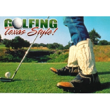 Ddi Texas Postcard Tx139 Golfing In Texas(Pack of 750) at Sears.com