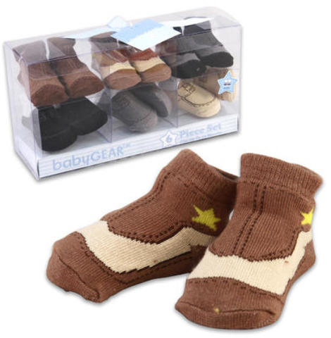 Ddi Baby Socks 6 Pair Blue Assorted Print(Pack of 24) at Sears.com