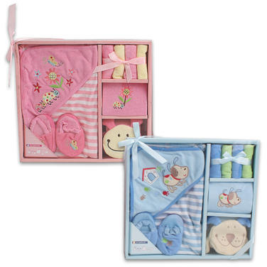 Ddi 8 pc Bath Gift Set Washcloths Hooded Towel(Pack of 12) at Sears.com