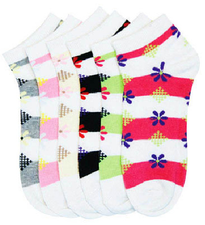 Ddi Ladies Ankle Socks-Cherrish Design-9-11(Pack of 120) at Sears.com